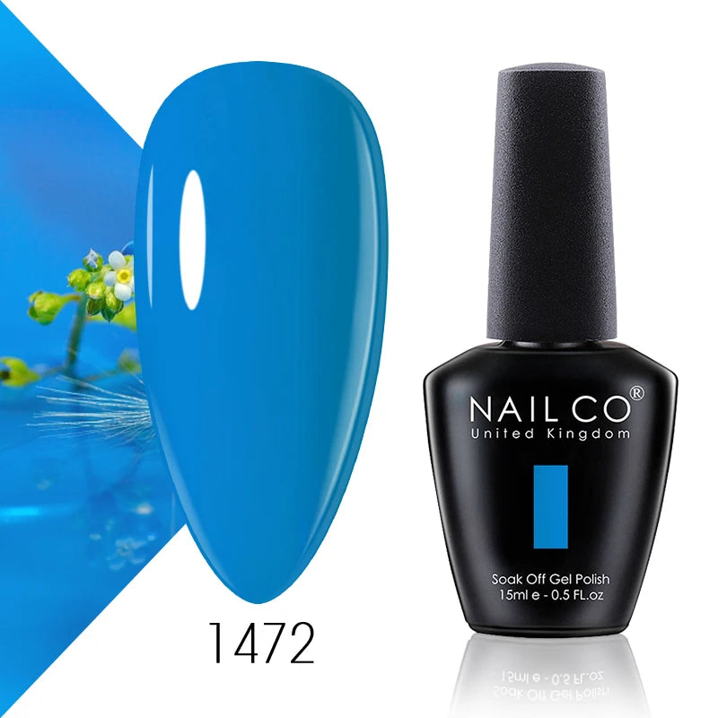 NAILCO 15ml Top Coat And Base Coat Art Design Gel Nail Polish Top Base Coat UV LED Soak Off Gel Nail Varnish