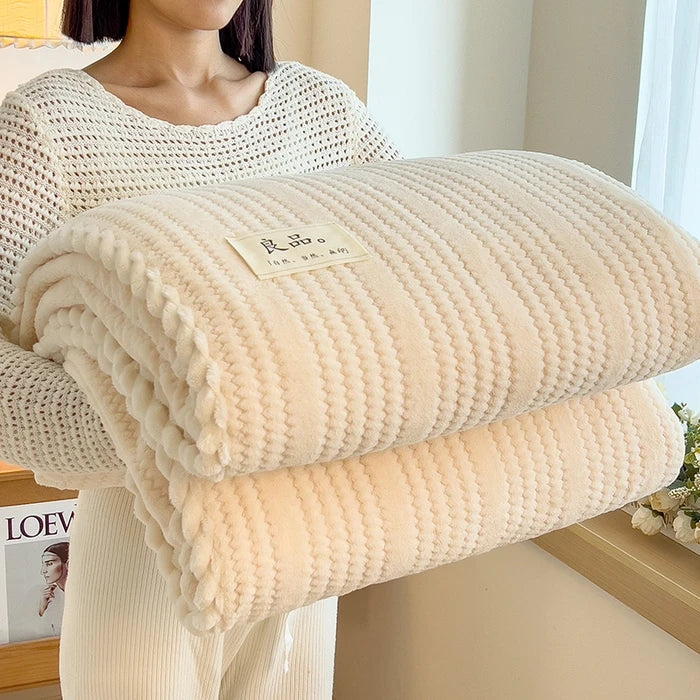 Clearance_Throw Blanket for Sofa Winter Blanket King Size Home Warm Plaid Comforter Bedspread Bedding Sheet_Continuous updates