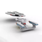 Bricklink Star Movie Starship Enterprise NCC-1701 Discovery Voyager NX-01 Delta MOC Spaceship Sets Building Blocks Kid Toys Gift