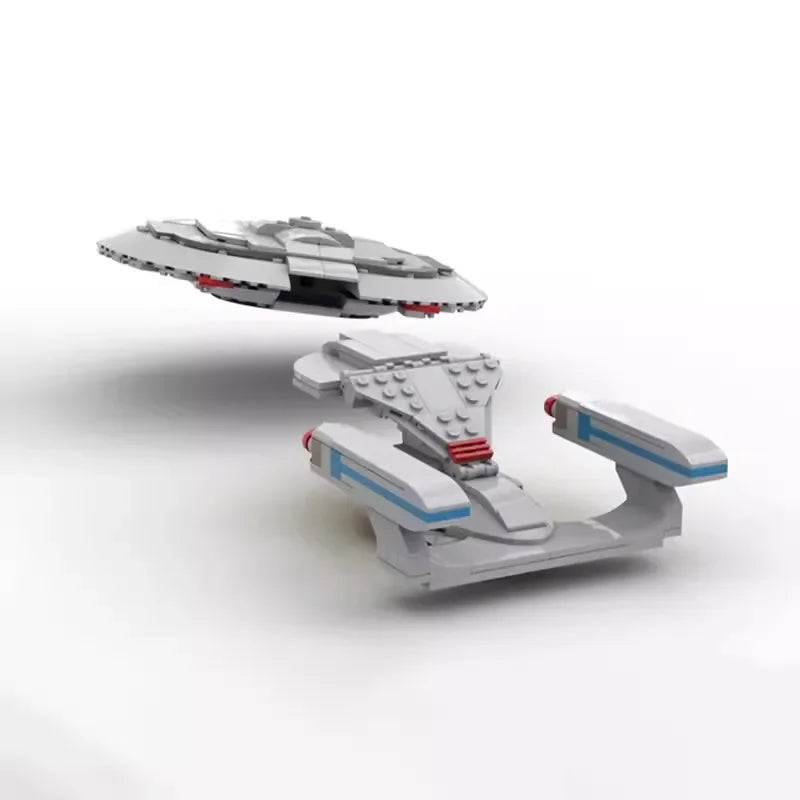 Bricklink Star Movie Starship Enterprise NCC-1701 Discovery Voyager NX-01 Delta MOC Spaceship Sets Building Blocks Kid Toys Gift