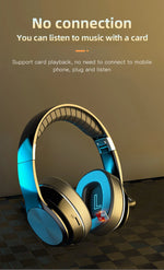 Xiaomi Wireless Headset HiFi Headphones with Mic Foldable Over Ear Bluetooth 5.0 Headphone Support TF Card/FM Radio for Phone PC