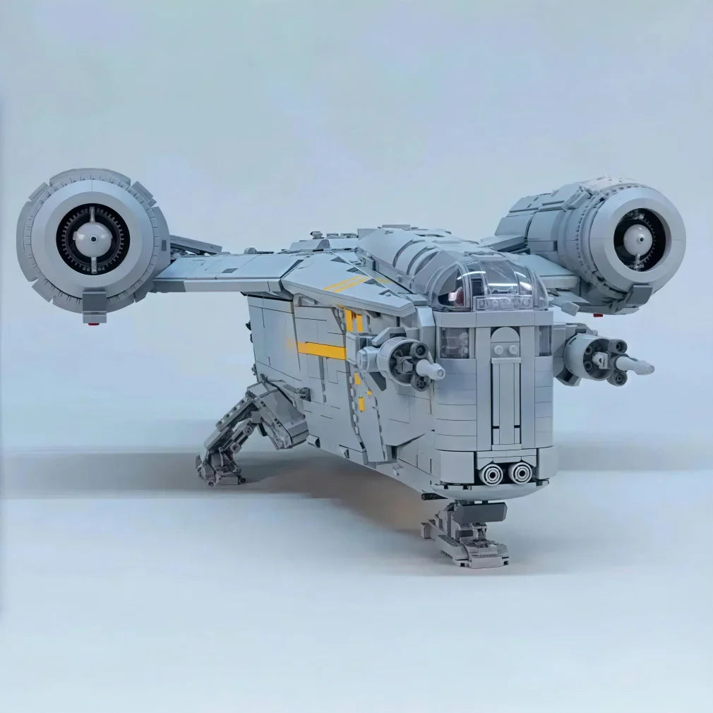 6187pcs Spacecraft Model Star Mandalorian Razor Crest Spaceship 75331 Home Decoration Toys For Birthday Christmas Gifts