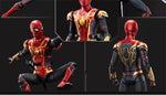 ZD Toy Spider Man No Way Home Marvel legends 1/10 Peter Parker Gold Black Red Model Action Figure Adult Collectible Toy