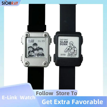 ESP32 p4 E-ink Display Open Source Watch V2.0 ePaper Smartwatch DIY Dial With Bluetooth And WiFi Programmable For Developers