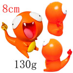 NEW Pokemon Figures Cutes Yusan Silly toys Pikachu Bulbasaur Squirtle Charmander Funny Action Figure Cartoon Doll Model Toys