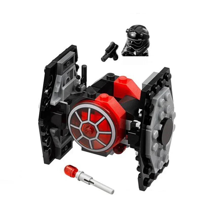 New Mini Star Ship Building Blocks Toy Micro X-Wing Fighter & Space Model Brick Set DIY Interlocking Construction Kit for Kids