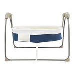 Portable Electric Baby Bed Cradle 0–12 Months – Blue