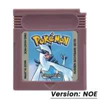 Pokemon Red Blue Crystal Golden Green Silver Yellow GBC Game Card 16 Bit Video Game Cartridge Console Cards For GB/SP