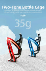 ROCKBROS Cycling Water Bottle+Water Bottle Holder 2-Piece Set -750ml Sports Water Bottle+Integrated Molded Water Bottle Holder