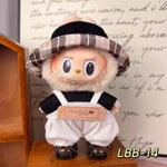 17cm Labubu V2 V1 Trendy Clothes Outfit Accessories Idol Doll Clothing for Kid Gift Labubu Ropa