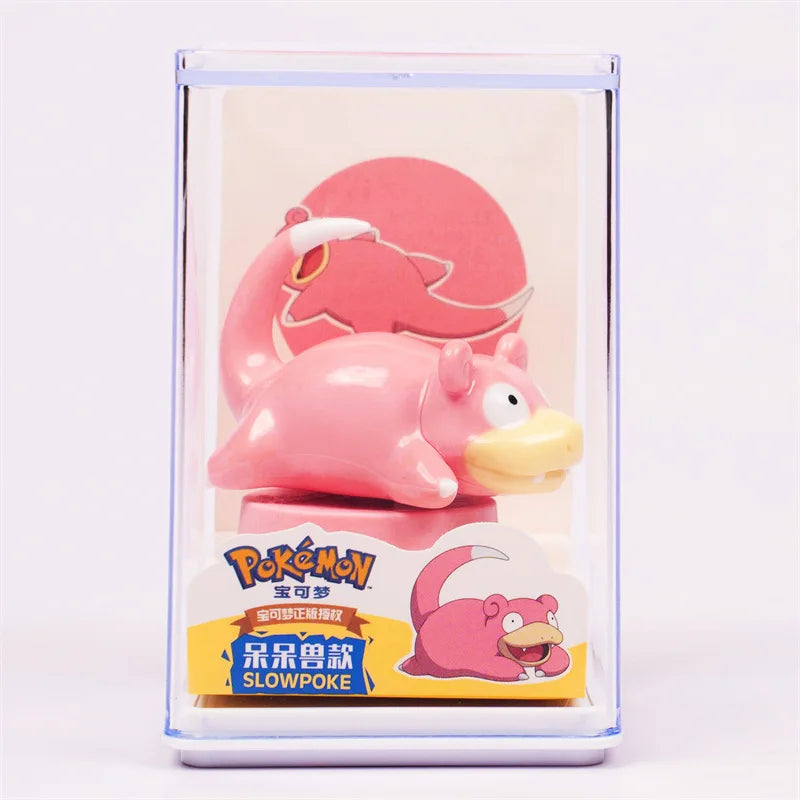 Pokemon Toys Cute Pikachu Psyduck Squirtle Seal Cartoon Model Ornament Collection Hobby Toy Kids Birthday Gift