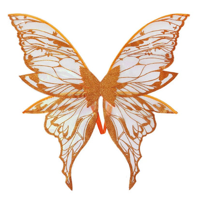 Adults Fairy Wings Girls Sparkling Angel Wings Butterfly Costume Wings for Halloween Costume Dress up Party Favor Christmas Gift