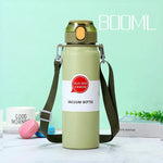 Stainless Steel Thermo Bottle Thermal Water Bottle Large Capacity Tumbler Portable Cold Hot Drinks Thermos Cup Fitness Cold Hot