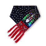 Christmas LED Scarf - Knitted Multicolor Light-Up Scarf for Kids and Adults