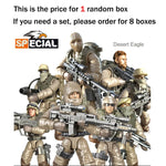 WW2 Eagle Special Forces Military Action Figures Soldiers SWAT Model Building Blocks Bricks Boy's Toys Boys Action Figure