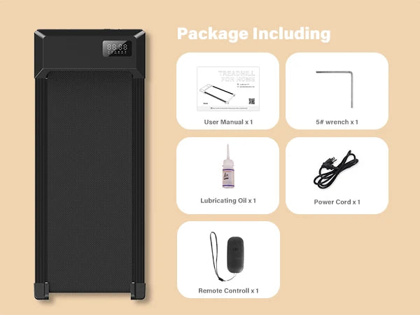 300lbs Treadmill for Home 2.5HP Treadmills Walking Pad LCD Digital Data Display 2in1 Walking Running Fitness Exercise Machine