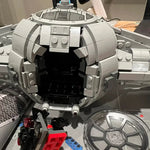 1931pcs Spaceship TIE Interceptors Building Blocks Modified Imperial Fighters Model DIY Assembly Bricks Toys Gift 75382