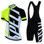 2024 Cycling Clothes Mtb Male Clothing Equipment Man Professional Shirt Shorts Men Jumper Summer Bike Jersey Bib Men's Tricuta