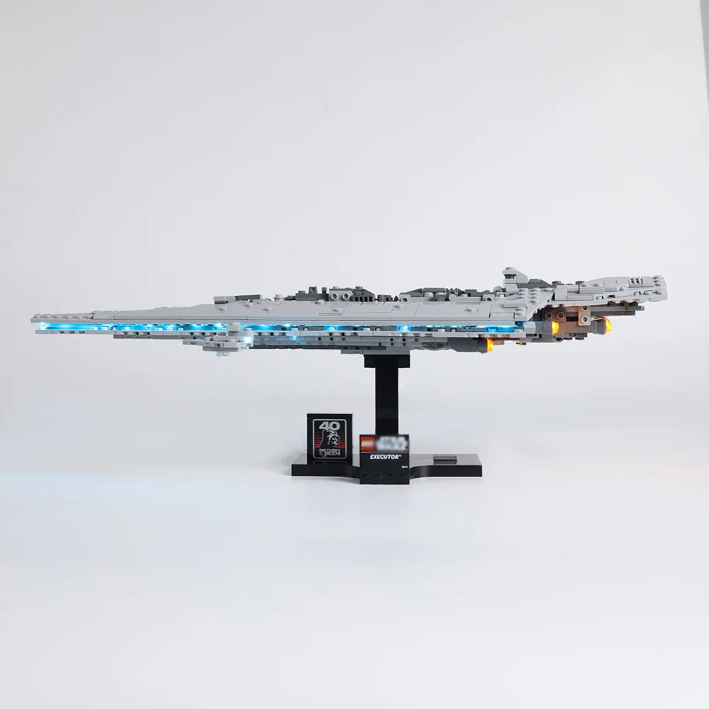 EASYLITE Led Light Set For 75356 Wars Executor Super Star Destroyer Collectible DIY Toys Blocks Bricks Lighting Kit No Model