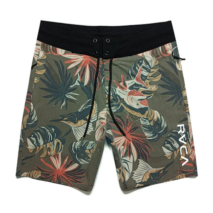 Men’s Classic 4-Way Stretch Quick-Dry Swim Trunks