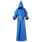 Monk Clothing Ancient Costume Medieval Monk Robe Wizard Clothing Priest Clothing Halloween Cos Costume