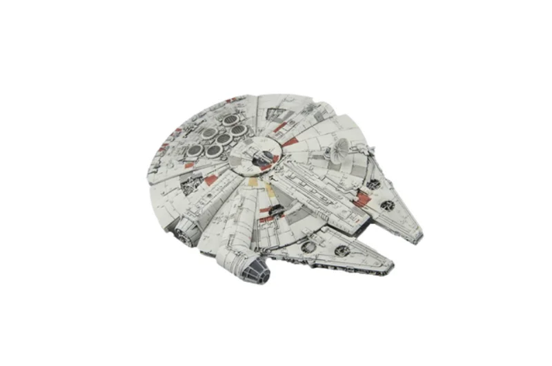 Spot Direct Delivery Bandai Original STAR WARS Anime Collectible Model Star Wars Series Action Figure Assembly Toys for Kids