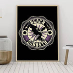 B-Black Sabbath Paranoid Poster Self-adhesive Art Waterproof Paper Sticker Coffee House Bar Room