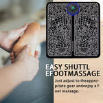Electric foot massage pad