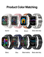 2025 New ECG+PPG Accurate Measure Heart Rate Smart Watch Men Blood Pressure Lipids Uric Acid Bluetooth Call Health Smartwatches