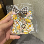 For Korea Kpop Exo Labubu Idol Dolls Jean Dress Big Bowknot Doll Clothes Kids Gift 15-17cm Cute Mini Clothes Doll Accessories