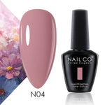 NAILCO 15ml Top Coat And Base Coat Art Design Gel Nail Polish Top Base Coat UV LED Soak Off Gel Nail Varnish