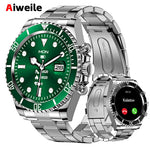 Smart Watch Man Aiweile AW12 High-End Luxury Smartwatch Fitness Tracker Sport Business Bluetooth Call for Xiomi IOS DIY Faces