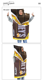 Festival Costumes Red Tomato Delicious Ketchup Costume Adult Boy Girl Funny Disguise Suit Yellow Halloween Cosplay Party Clothes