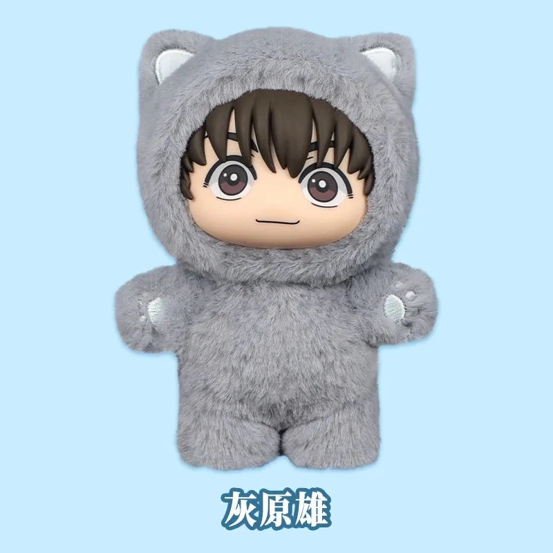 In Stock Genuine Eaki Jujutsu Kaisen Season 2 Cat Park Party Gojo Satoru Blind Box Plush Doll Bag Pendant Model Collection