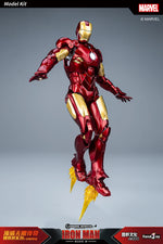 Fondjoy Marvel Iron Man MK1 Assemble Toy ABS Material First Generation Iron Man 1/12 Action Figures Toy Birthday Gifts for Boys