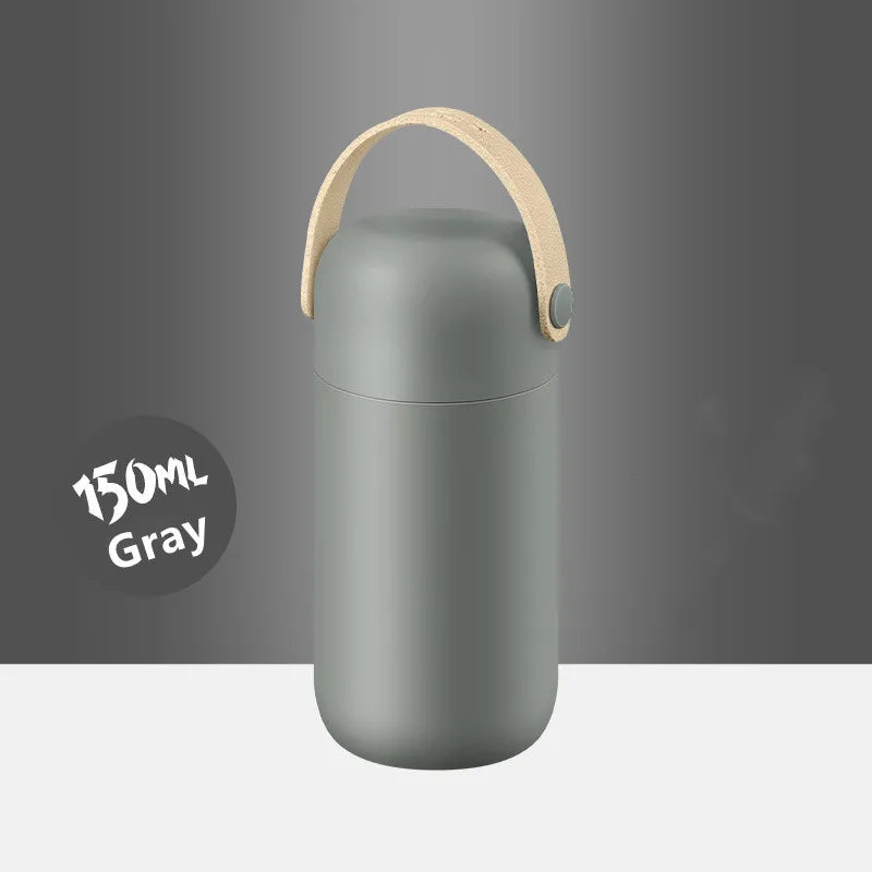 150ml Mini Double Stainless Steel Thermos Mug Fashion Portable Pocket Vacuum Flask Coffee Tea Thermal Water Bottle Tumbler