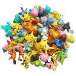 24pcs Pokemon Figure Different Styles Tomy Model Collection 2-3cm Pikachu Anime Pokeball Poke Ball Go Elf Toys Dolls Child Gift