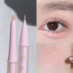 Sweetmint Mulitfuntiona Double Ended Lying Silkworm Pencil Highlighter Makeup Pen Nude Liquid Contour Liner Eye Brightener Stick