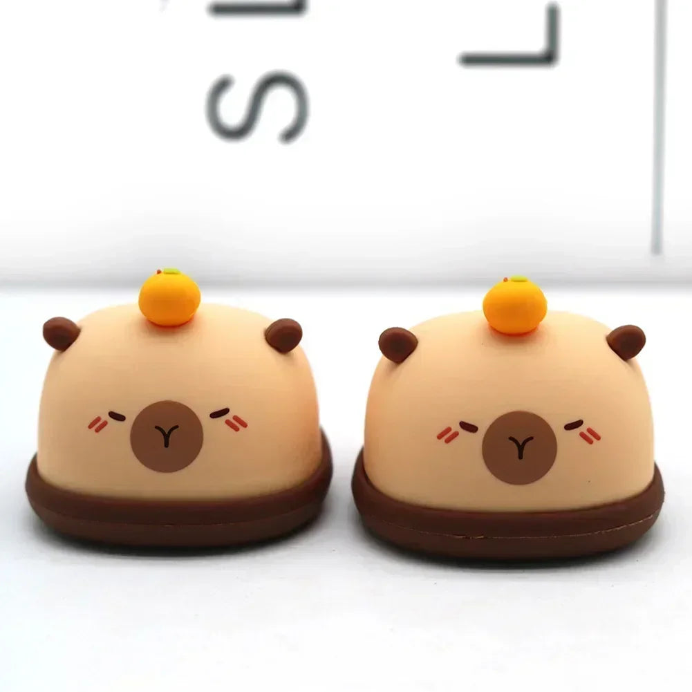 Slipper Shoes Macaron Style 17cm Labubu V2 V1 Doll Shoes Capybara Casual Sandal Dolls Accessories DIY Doll Toys