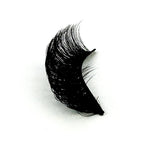 Cat Eye Eyelashes 3D Natural False Lashes D Curl Fluffy Soft Cross 5 Pairs Manga Lashes Wispy Natural Eyelash Extension Makeup
