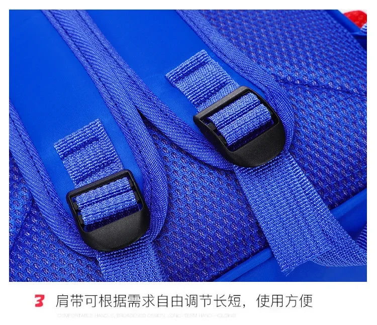 New Children School Bag Boys Girls Spider Man Cartoon Kindergarten Schoolbags Kids Orthopedic Backpacks 4-13 Year