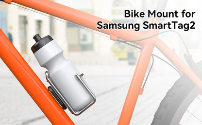 For Samsung SmartTag2 Bike Holder Hidden Bike GPS Tracker Case for Galaxy Smart tag 2 Under Bottle Cage SmartTag2 Case Mount