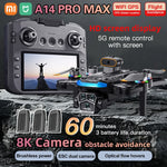 Xiaomi Mijia A14Pro max GPS Brushless 8K three Camera Optical Flow Obstacle Avoidance Foldable Quadcopter RC Distance Drone Toys