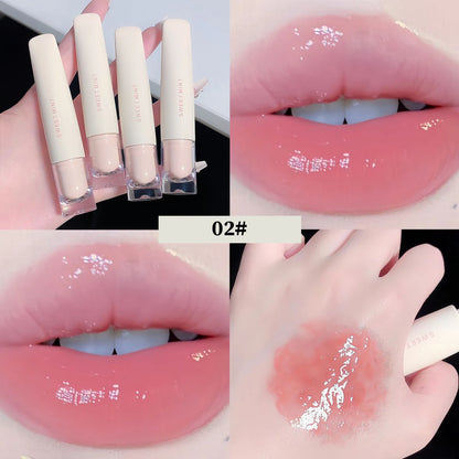 SWEET MINT Lip Jelly Lip Glaze Moisturizing Lip Brightening Mirror Lip Glaze