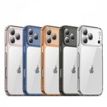 Luxury Hybrid Transparent Shockproof Phone Case For iPhone 17 Pro Max 17 Air 17Pro Max Clear Hard Acrylic Protective Back Cover