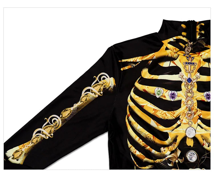 Women's Halloween Costume Dress Cosplay Nurse Costume Uniform Party Sexy Tight Skirt Dress For Female Skeleton Party Carnival