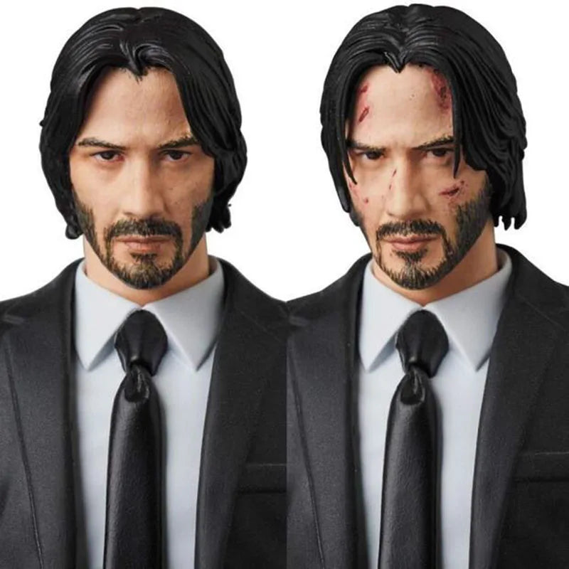New John Wick Figure Mafex 085 John Wick Chapter 2 Action Figure Collection Model Toys Doll Gifts