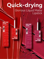 Long Lasting Velvet Matte Lip 6 Colors Gloss Waterproof Non-stick Cup Sexy Nude Red Pink Liquid Lipstick Lips Makeup Cosmetic