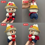 Clothes for Clothes Doll DIY Accessories Pull Cloth Cola Happiness Factor Labubu Clothes Set Doll Outfit Have Shoes