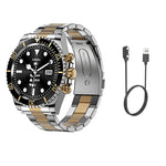 Smart Watch Man Aiweile AW12 High-End Luxury Smartwatch Fitness Tracker Sport Business Bluetooth Call for Xiomi IOS DIY Faces